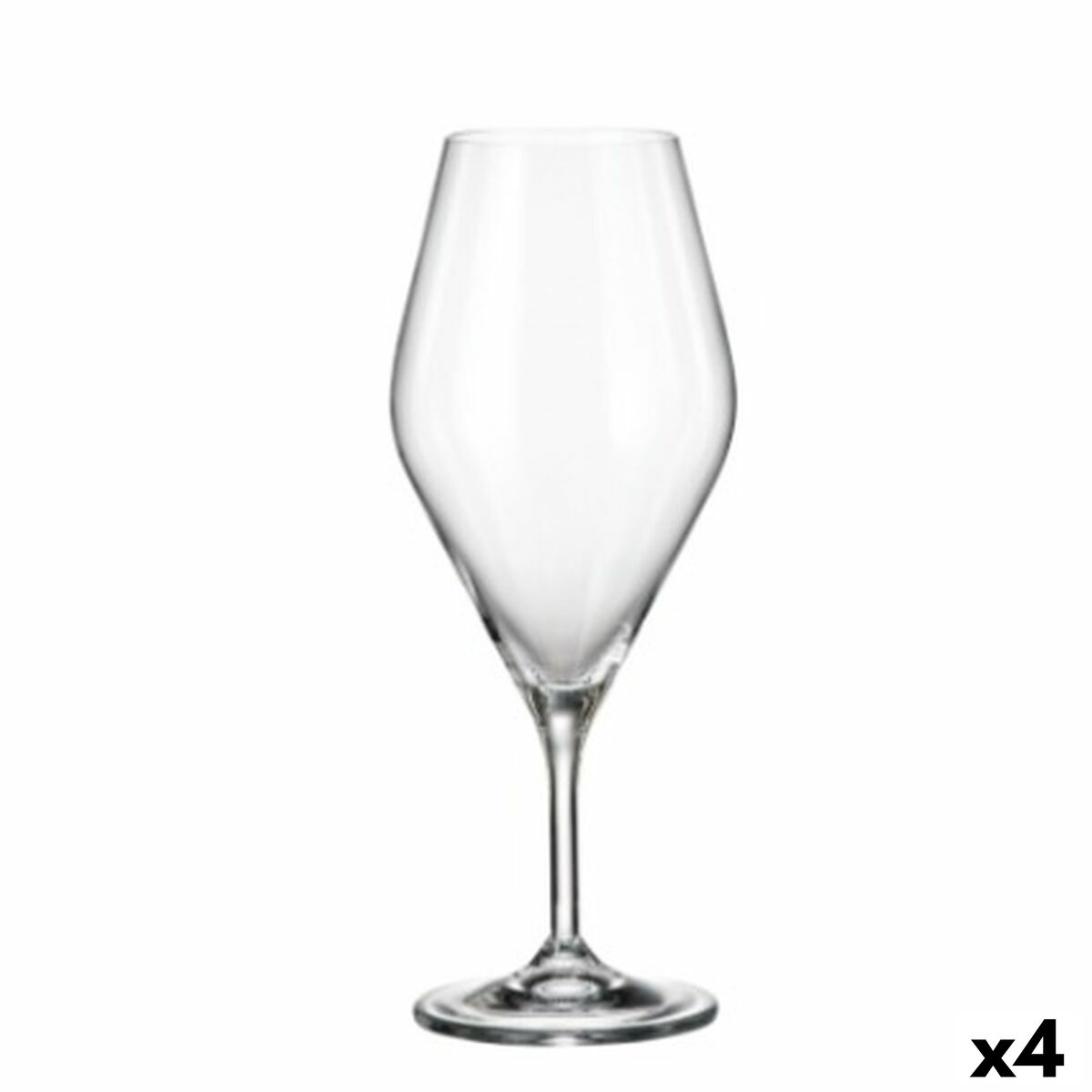 Set of cups Bohemia Crystal Galaxia 470 ml (6 Units) (4 Units) Bohemia Crystal