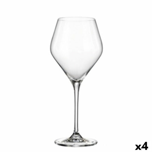 Set of cups Bohemia Crystal Galaxia 400 ml (6 Units) (4 Units) Bohemia Crystal