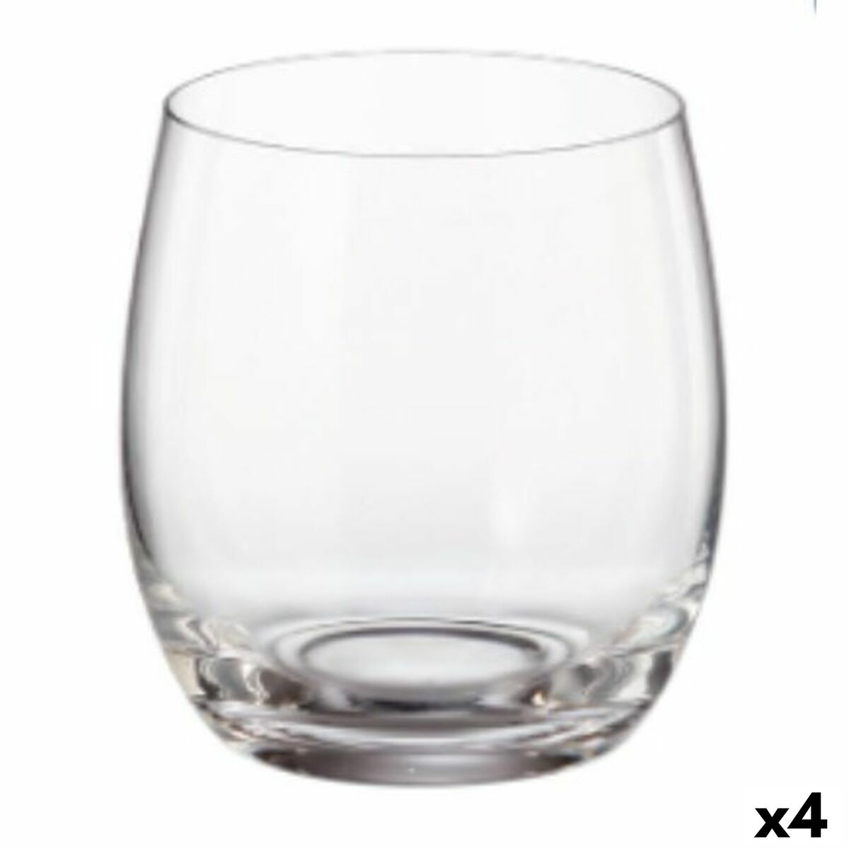 Set of glasses Bohemia Crystal Clara 410 ml Crystal 6 Pieces (4 Units) Bohemia Crystal