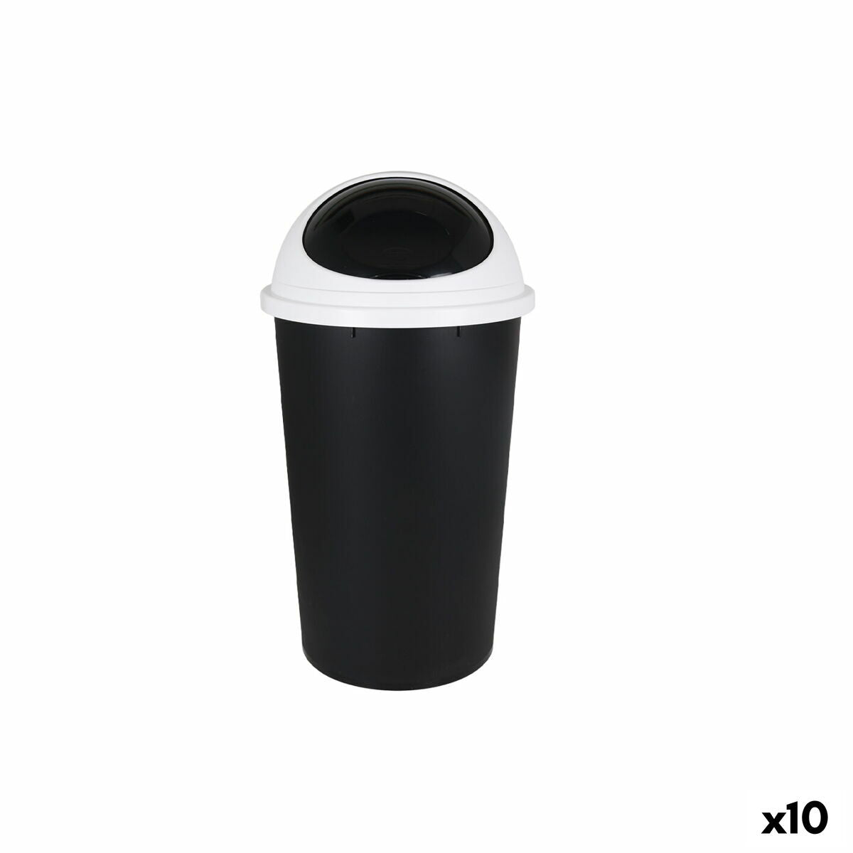 Rubbish bin Tontarelli Small hoop (10 Units) White 25 L Tontarelli