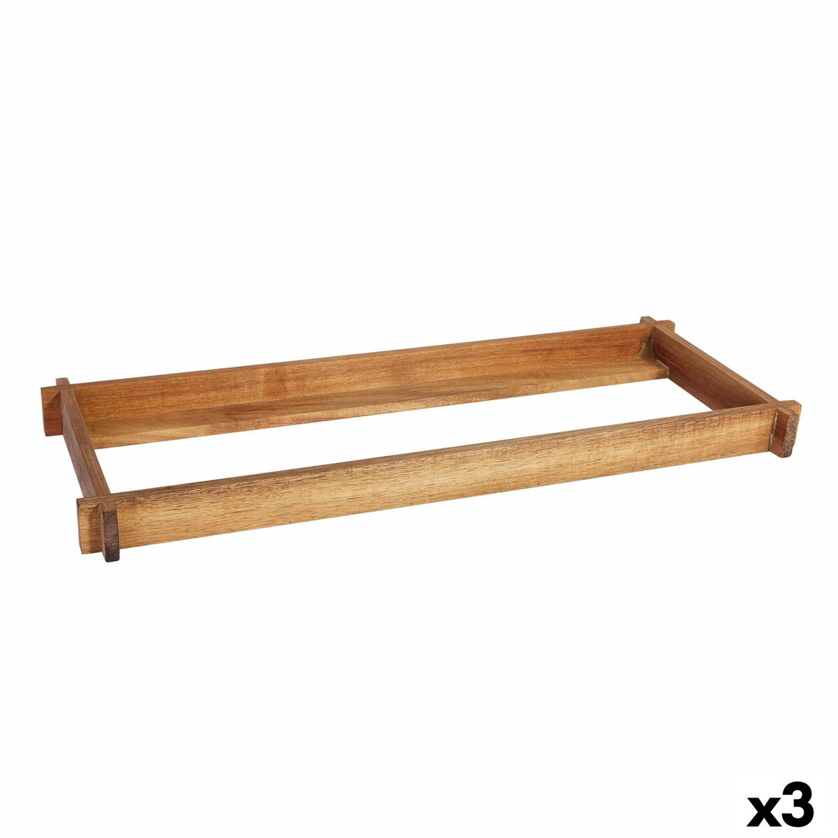 Holder Viejo Valle Acacia 53 x 16,2 x 4 cm (3 Units) Viejo Valle