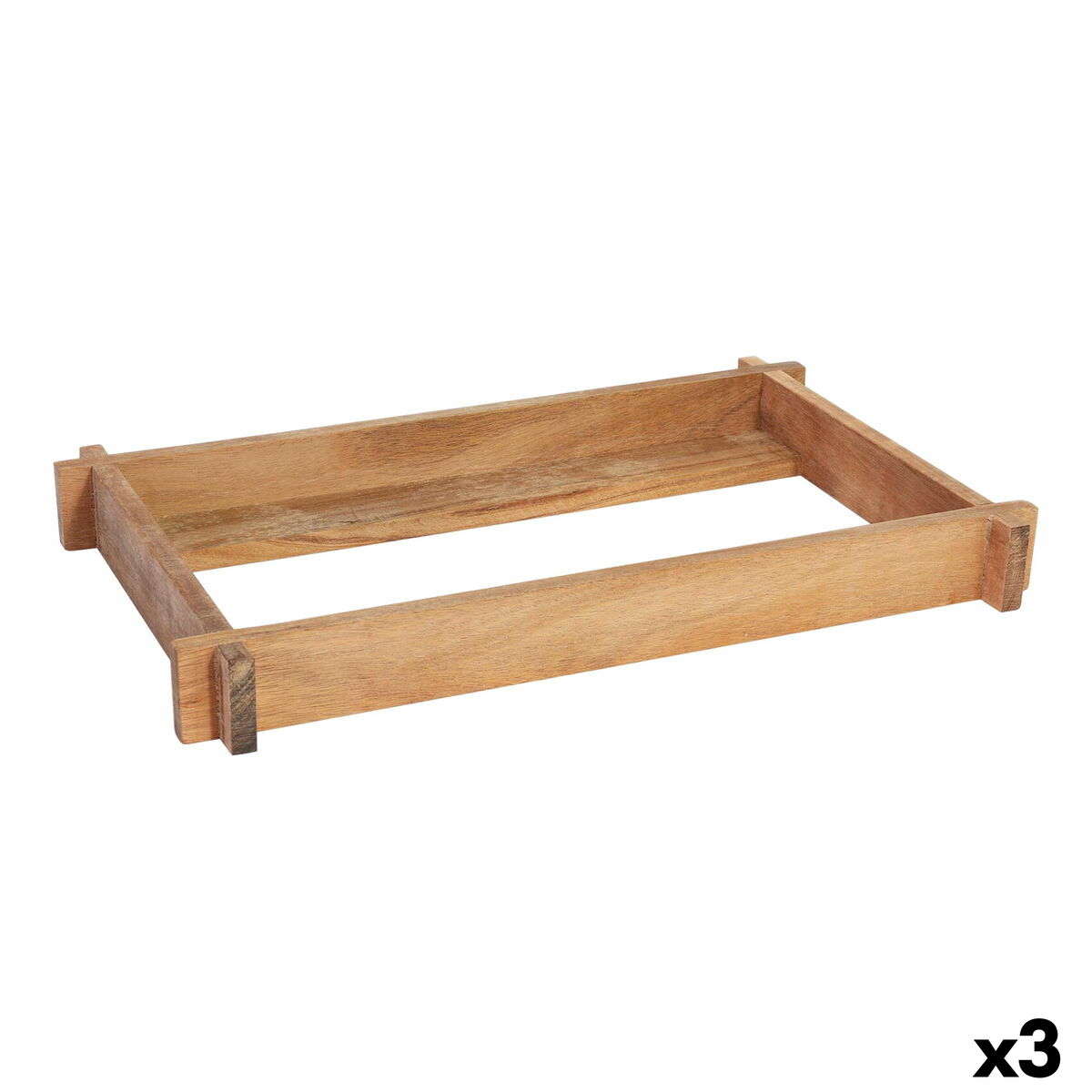 Holder Viejo Valle Acacia 32,5 x 17,5 x 4 cm (3 Units) Viejo Valle