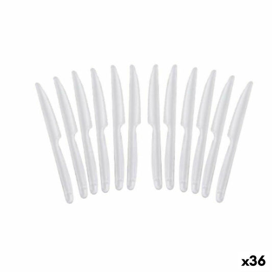 Reusable knife set Algon Transparent 36 Units Algon