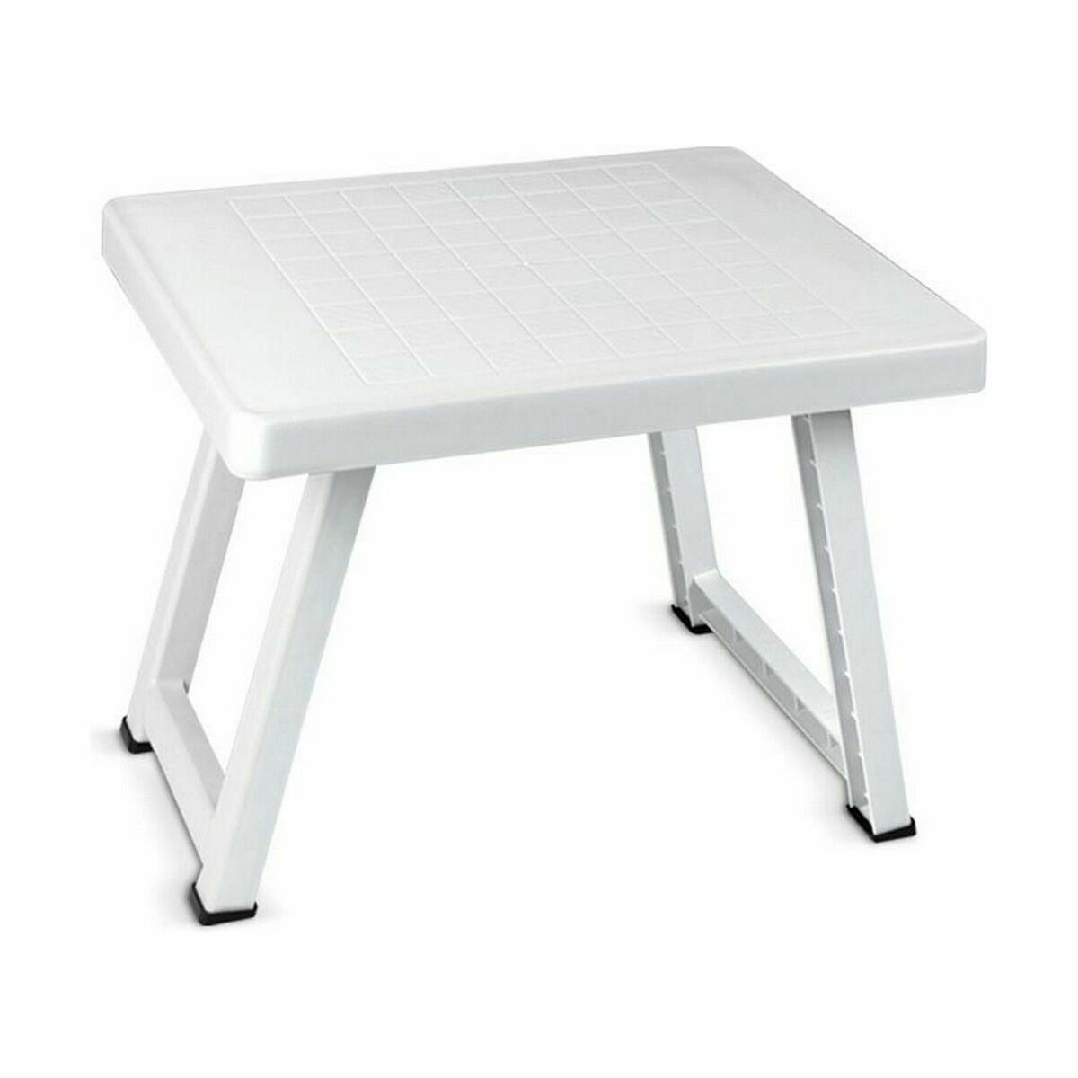 Small Side Table Confortime Foldable Plastic 51 x 40 x 40 cm (6 Units) Confortime