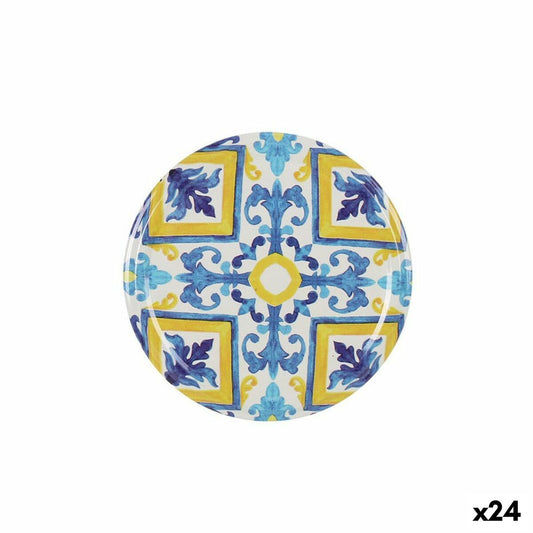 Set of lids Sarkap Mosaic 6 Pieces 8 x 0,8 cm (24 Units) Sarkap