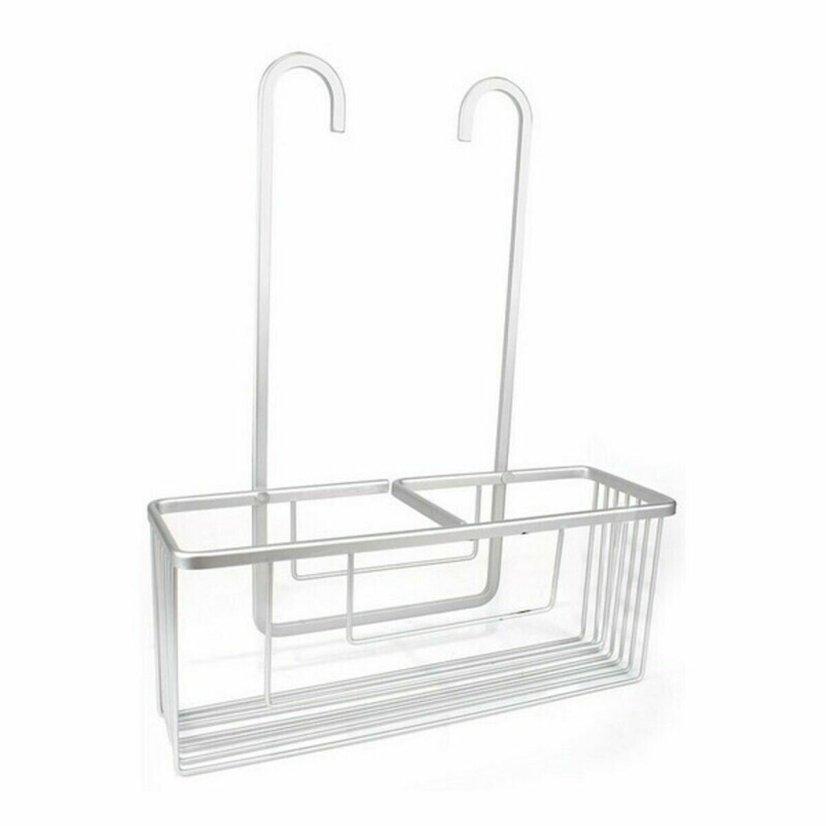 Shower Hanger Confortime Alluma Aluminium Silver 35,7 x 12,7 x 44,5 cm (6 Units) Confortime