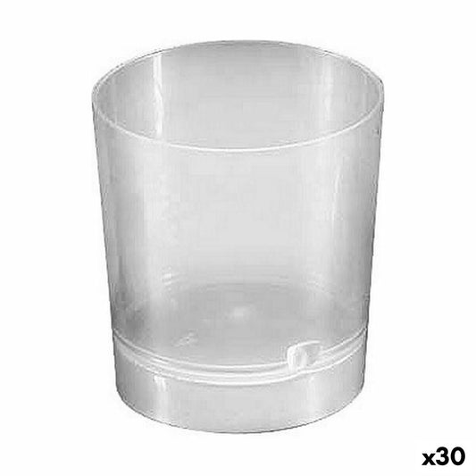 Set of Shot Glasses Algon Reusable 36 Pieces 30 ml (30 Units) Algon