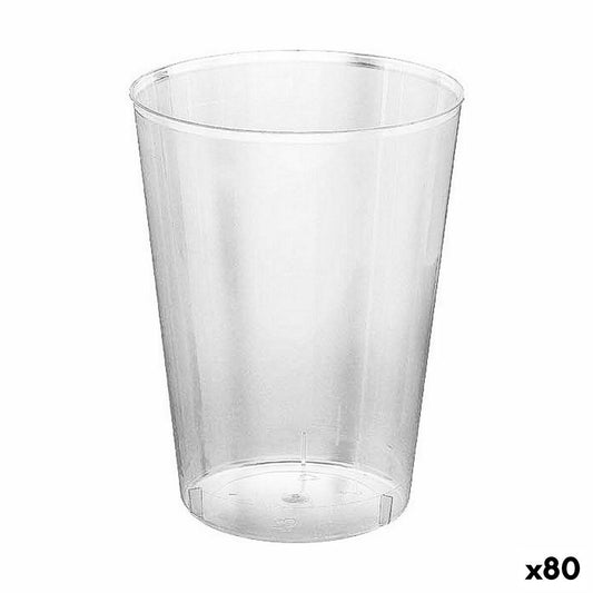 Set of reusable glasses Algon Cider 4 Pieces 500 ml (80 Units) Algon