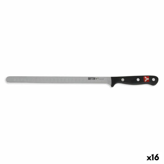 Ham knife Quttin Sybarite Black Silver 28 cm (16 Units) Quttin