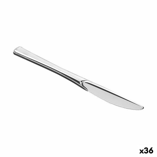 Reusable knife set Algon Silver 10 Pieces 20 cm (36 Units) Algon