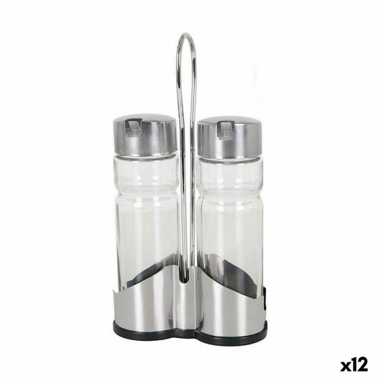 Oil and Vinegar Set Anna 11 x 5,5 x 22 cm (12 Units) Anna