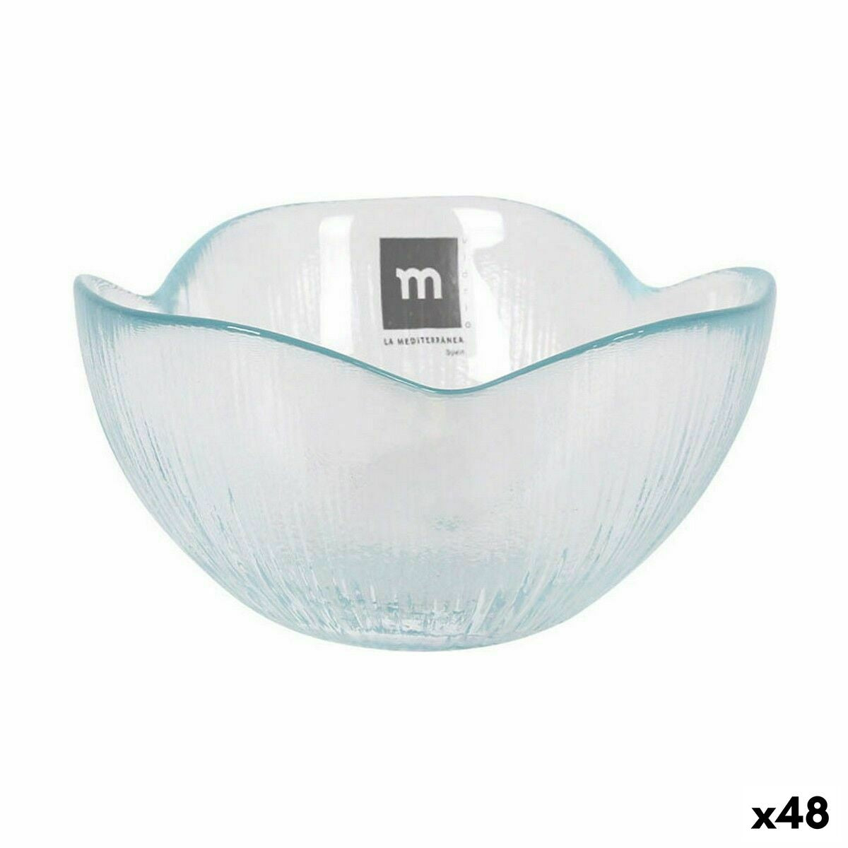 Bowl La Mediterránea Transparent 11,5 x 11 x 6 cm (48 Units) La Mediterránea