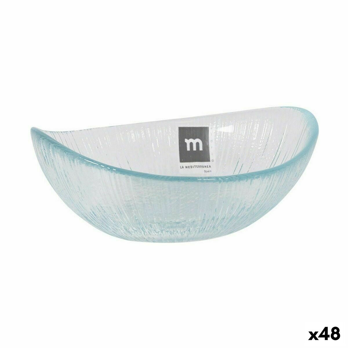 Bowl La Mediterránea Transparent 10,5 x 12,5 x 5 cm (48 Units) La Mediterránea