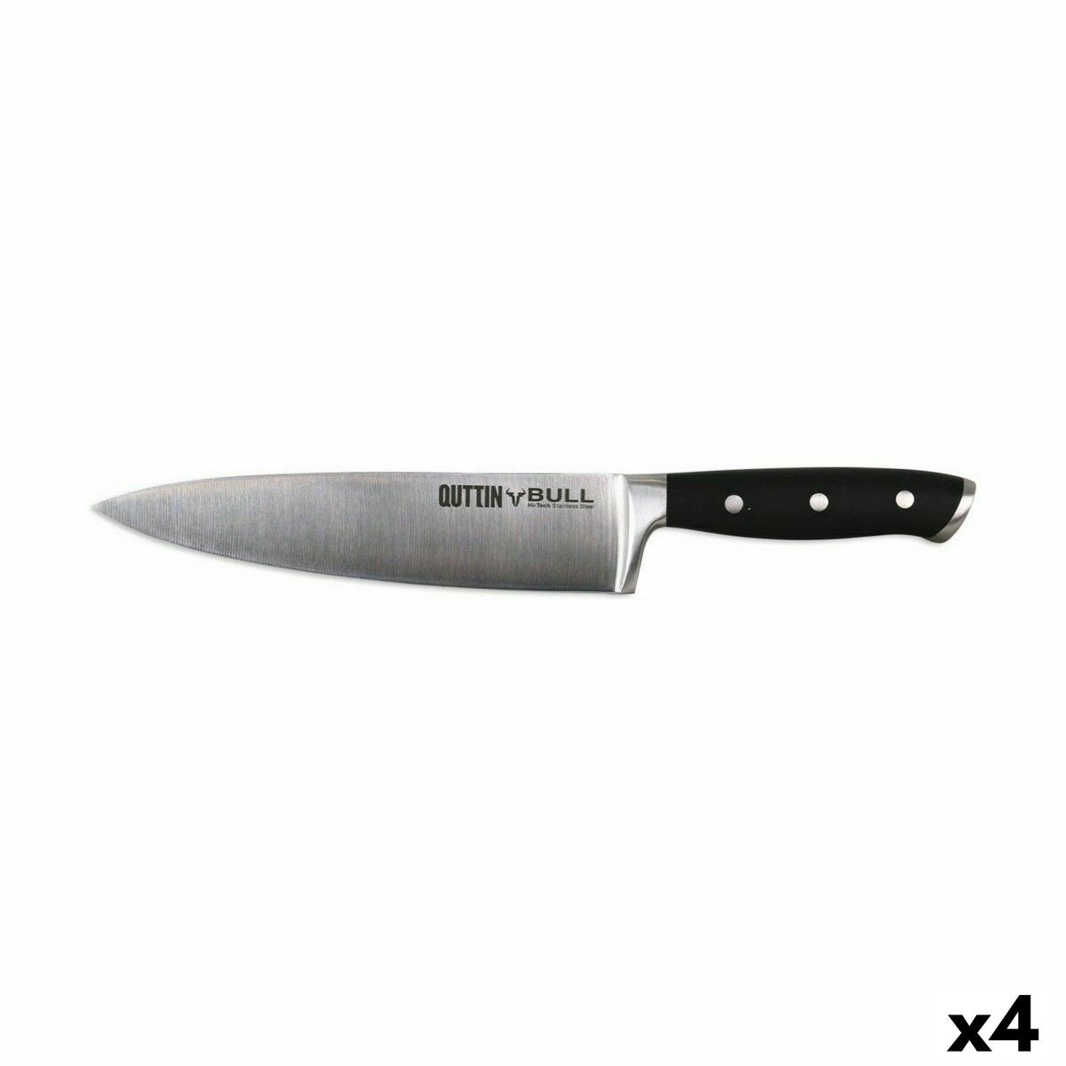 Cuchillo cocinero Quttin Bull 20 cm (4 Unidades)