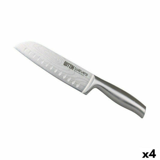 Santoku Knife Quttin Waves 17 cm (4 Units) Quttin