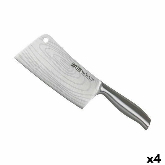 Large Cooking Knife Quttin Waves 17 cm (4 Units) Quttin