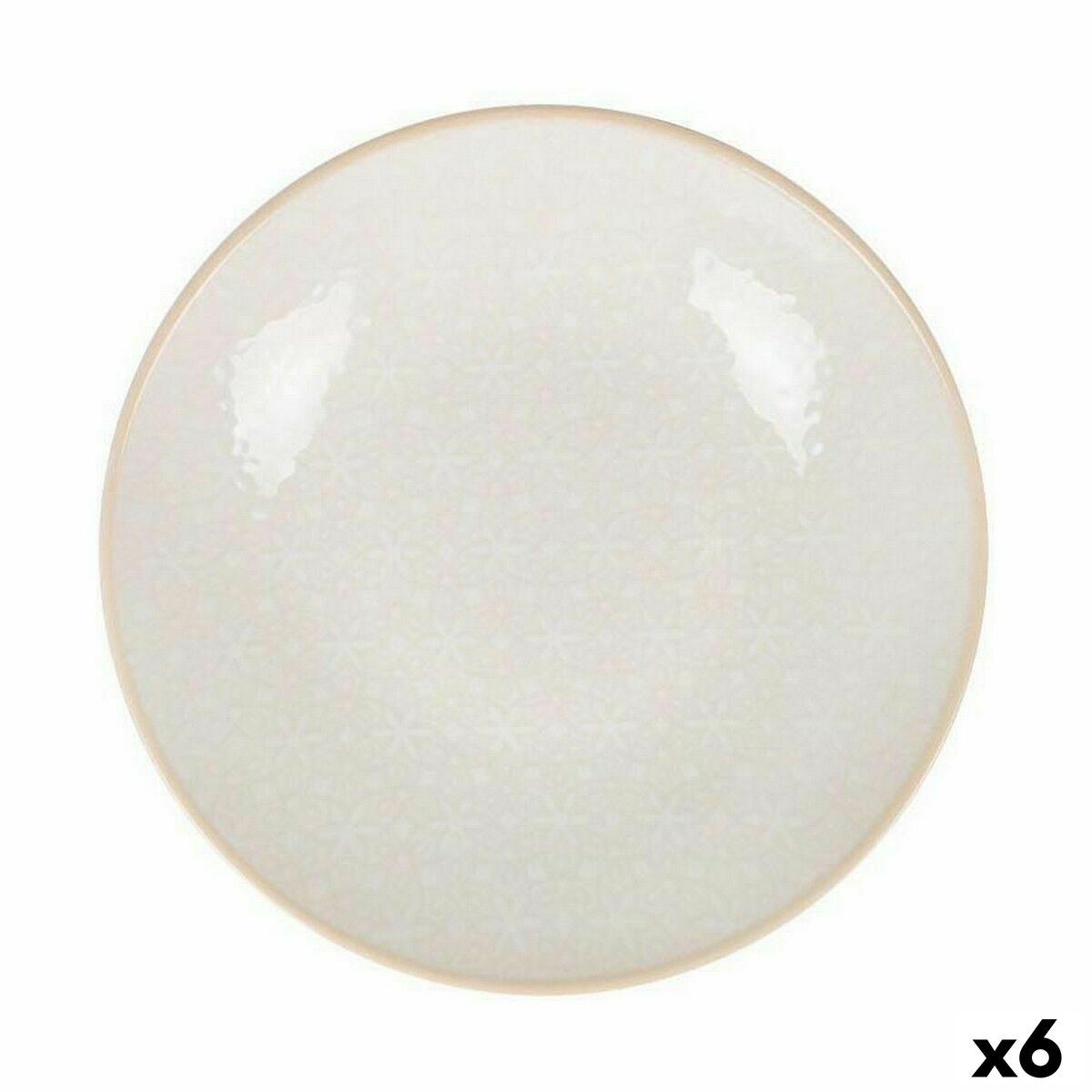 Deep Plate Santa Clara Moonlight Porcelain Ø 20,5 cm (6 Units) Santa Clara