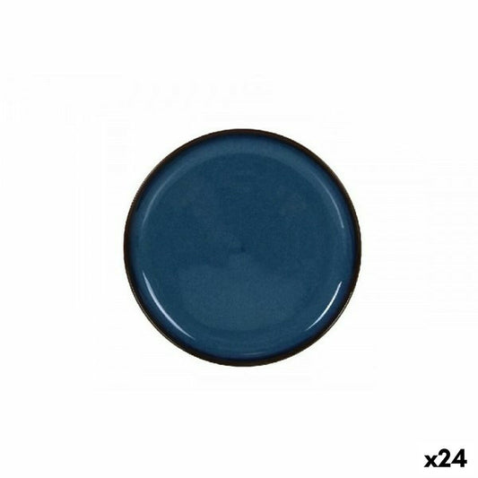 Snack tray La Mediterránea Chester Blue Circular 13,7 x 2 cm (24 Units) La Mediterránea