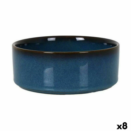 Bowl La Mediterránea Chester Blue 20 x 8 cm (8 Units) La Mediterránea