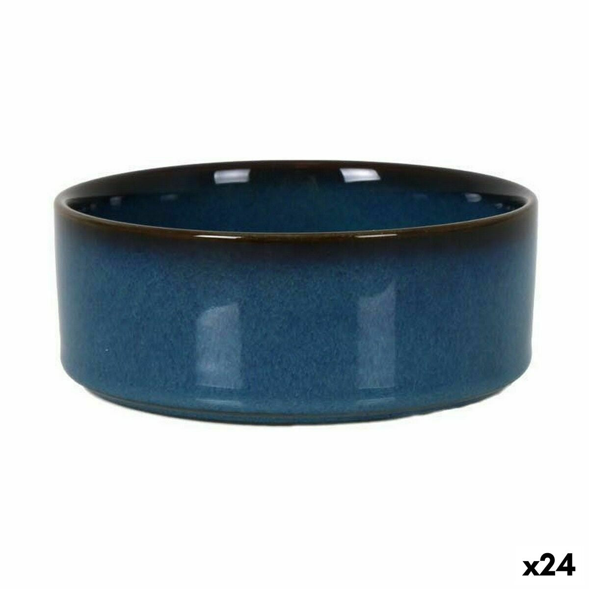 Bowl La Mediterránea Chester Blue 10 x 10 x 4 cm (24 Units) La Mediterránea