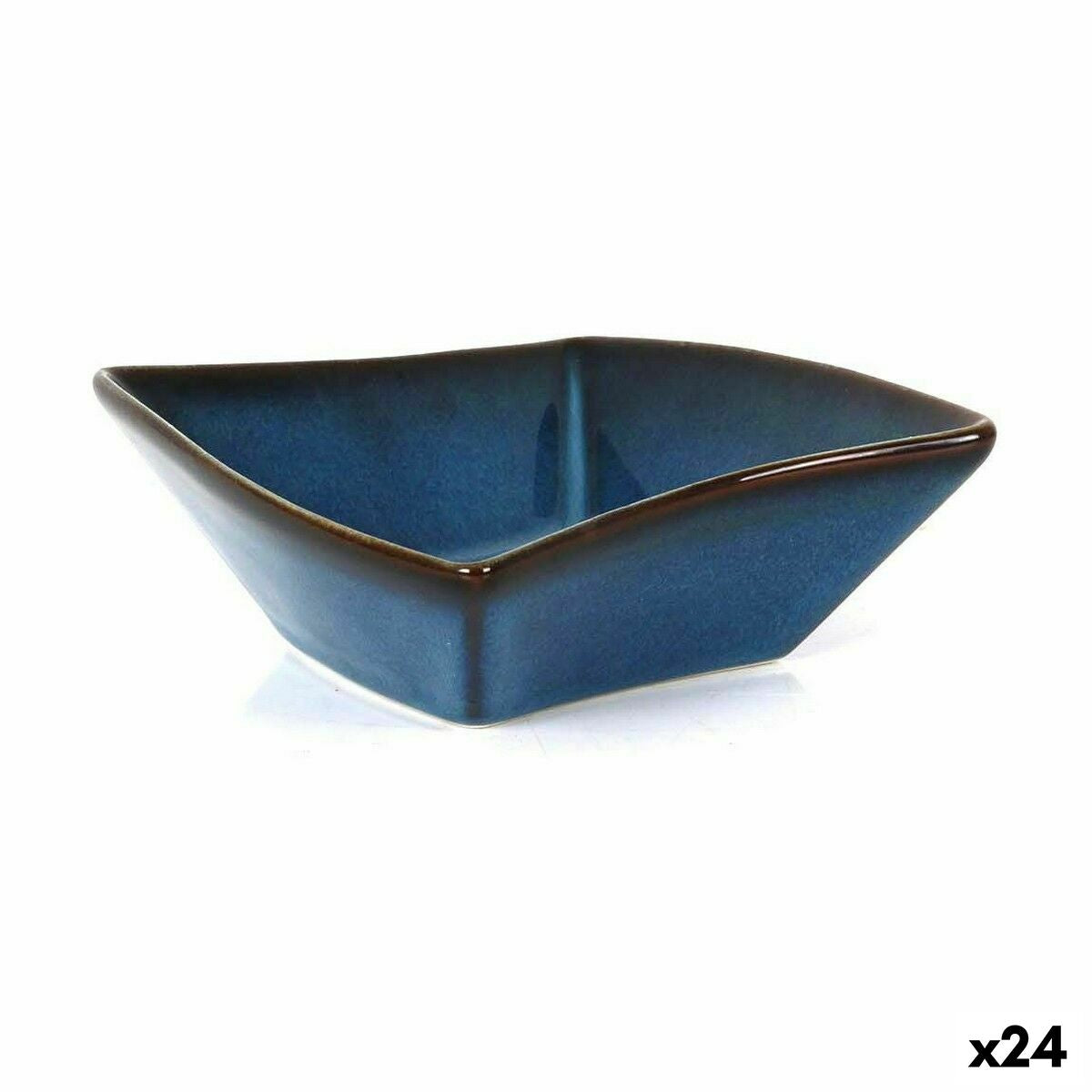 Bowl La Mediterránea Pica-pica Blue 12 x 11,7 x 4,3 cm (24 Units) La Mediterránea