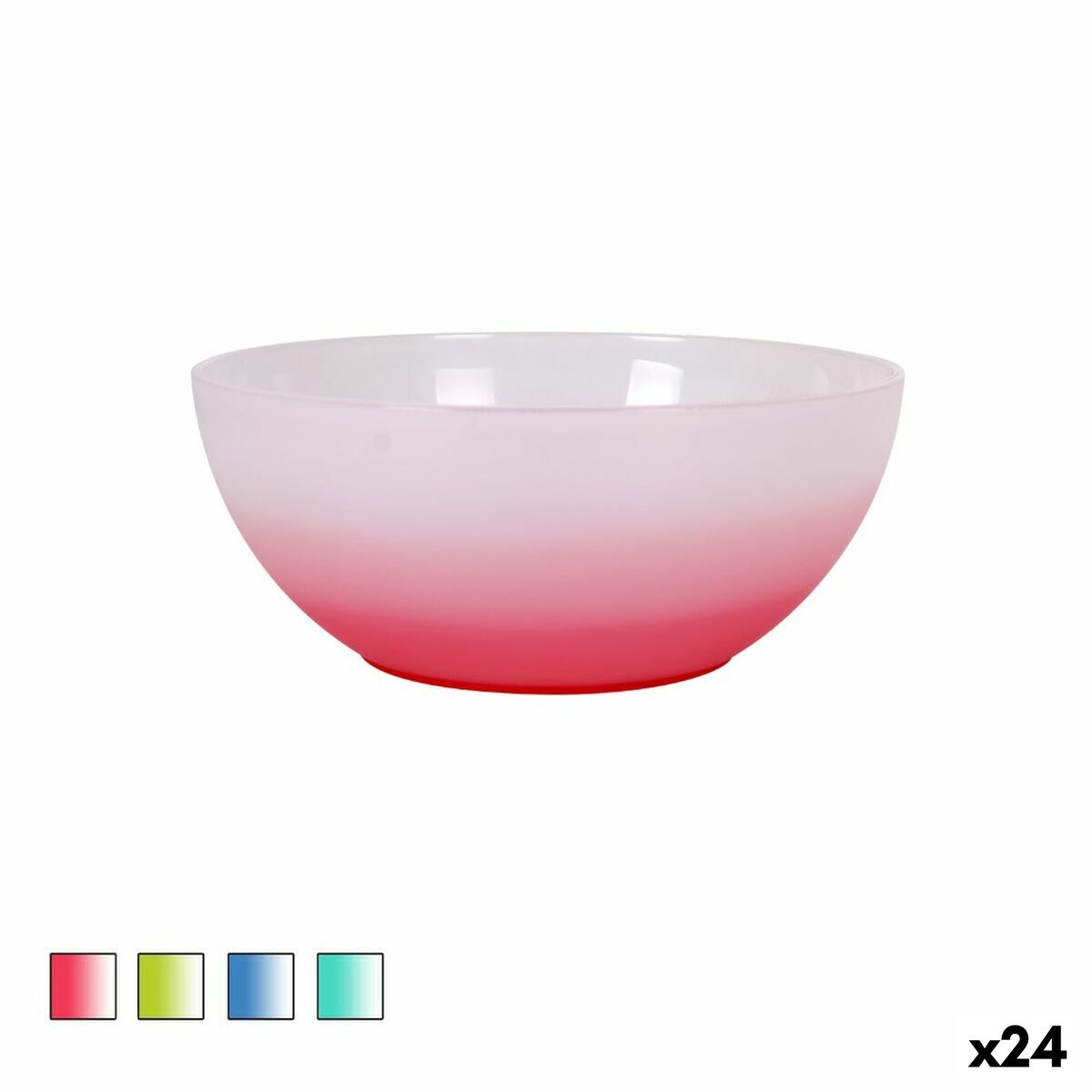 Bowl Dem Cristalway 750 ml Ø 16 x 16 x 6,5 cm (24 Units) Dem