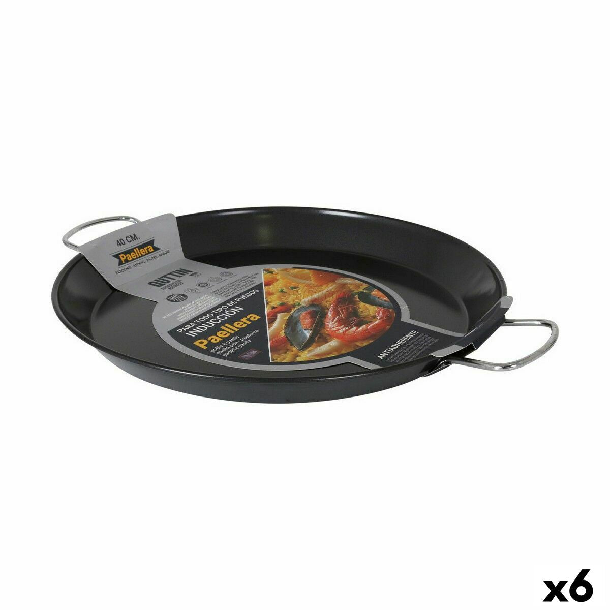 Pan Quttin Induction 50 x 39,7 x 4 cm (6 Units) Quttin