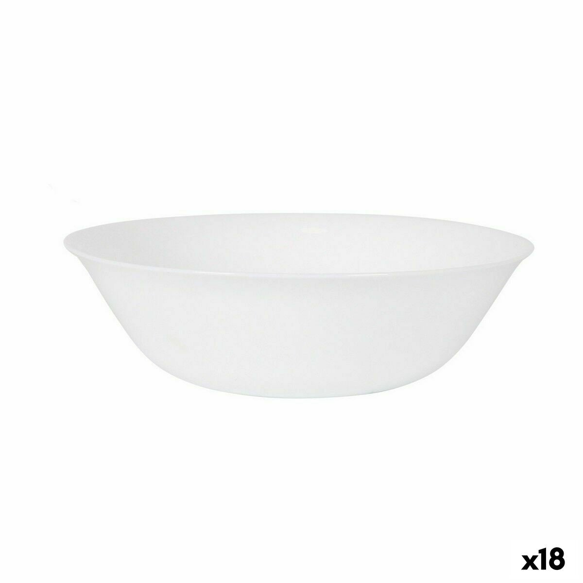 Salad Bowl La Mediterránea Whom 23 x 23 x 6,5 cm (18 Units) La Mediterránea