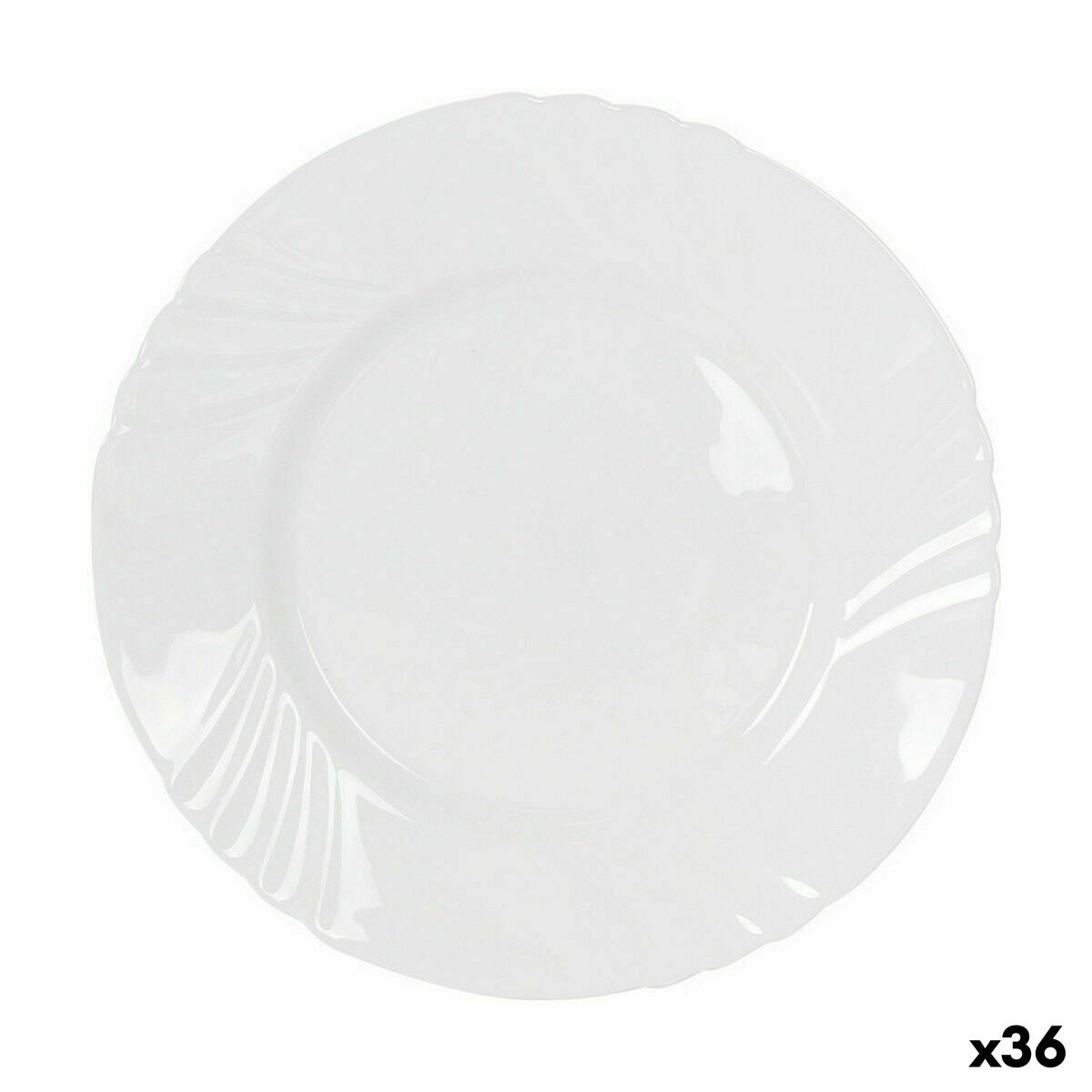 Flat Plate La Mediterránea Everett 25,2 x 25,2 x 2,5 cm (36 Units) La Mediterránea