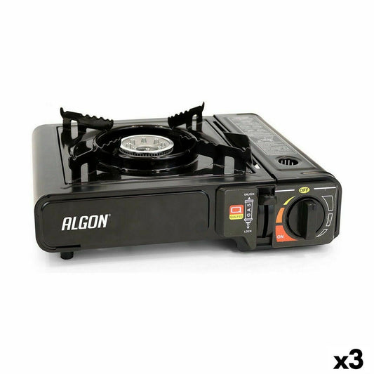 gas stove Algon 36,5 x 31,8 x 12,5 cm (3 Units) Algon