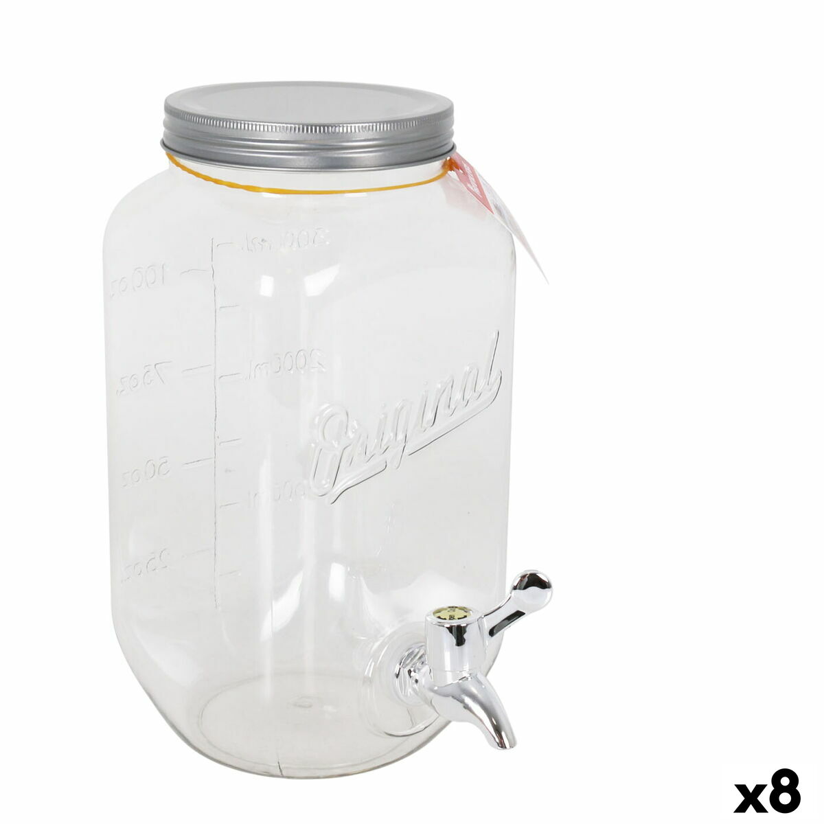 Drinks dispenser Privilege Jar 4 L (8 Units) Privilege