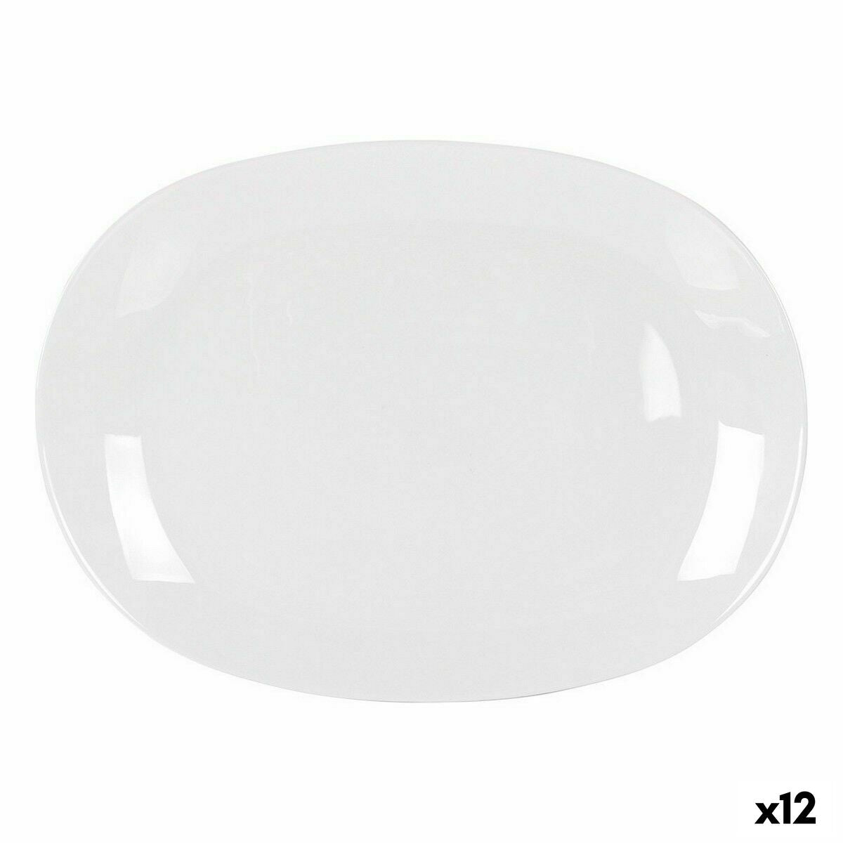 Serving Platter La Mediterránea Palaos Rectangular 35,3 x 25,4 cm (12 Units) La Mediterránea