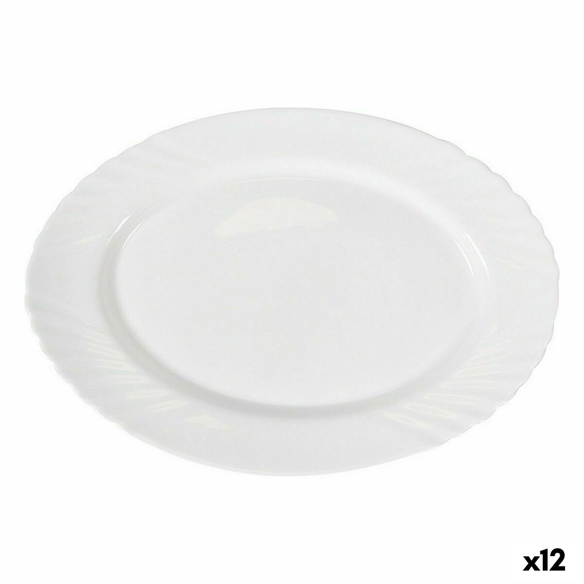 Serving Platter La Mediterránea Everett Oval 30,4 x 22,7 cm (12 Units) La Mediterránea