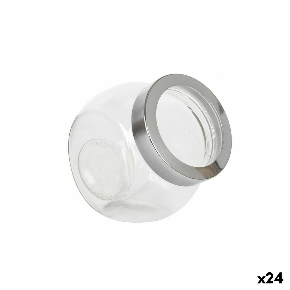 Jar Anna Glass 600 ml (24 Units) Anna