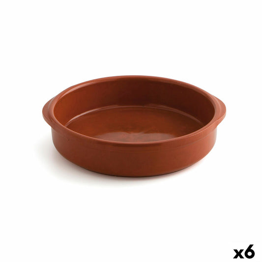 Saucepan Raimundo Ceramic Brown (24 cm) (6 Units) Raimundo