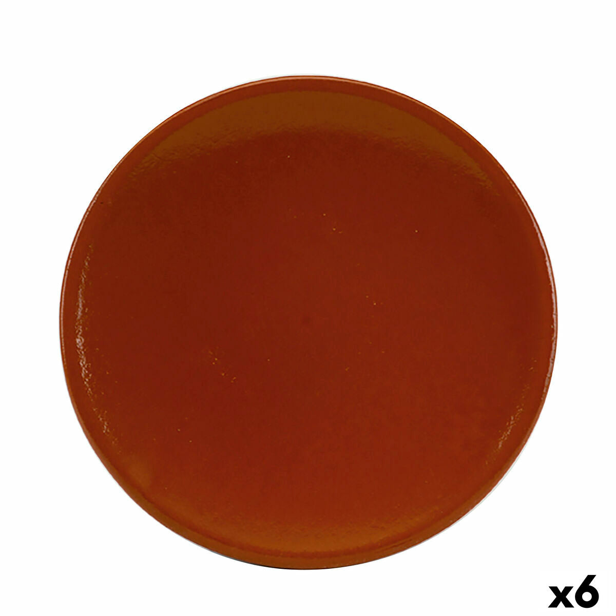 Tray Raimundo Barro Profesional Brown Ceramic Baked clay Ø 26 cm Refractor (6 Units) Raimundo