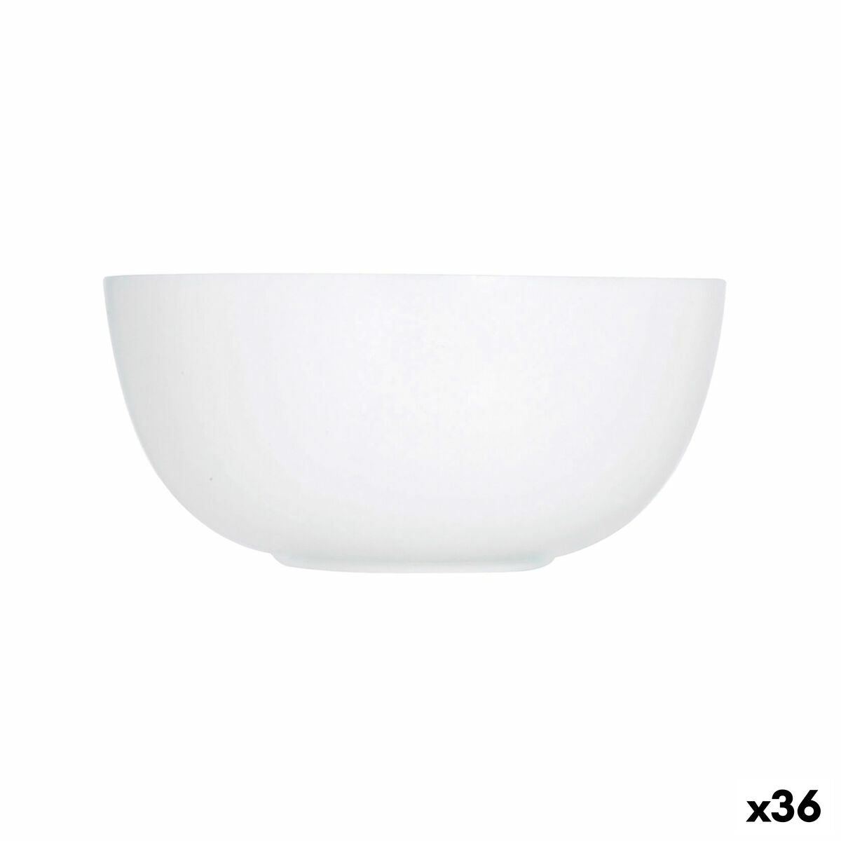 Bowl Luminarc Diwali White Glass 12 cm (36 Units) Luminarc