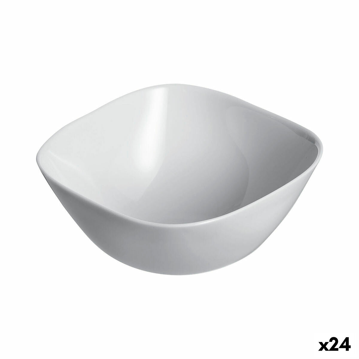 Bowl Luminarc Multiusos Grey Glass Ø 14 cm Multi-use (24 Units) Luminarc