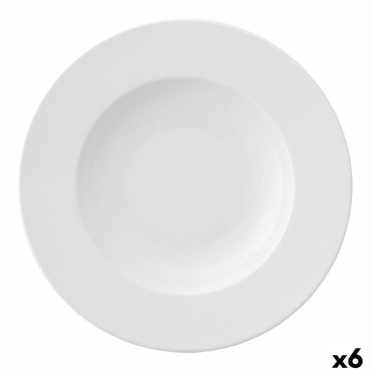 Pasta Dish Ariane Prime Ceramic White (Ø 30 cm) (6 Units) Ariane