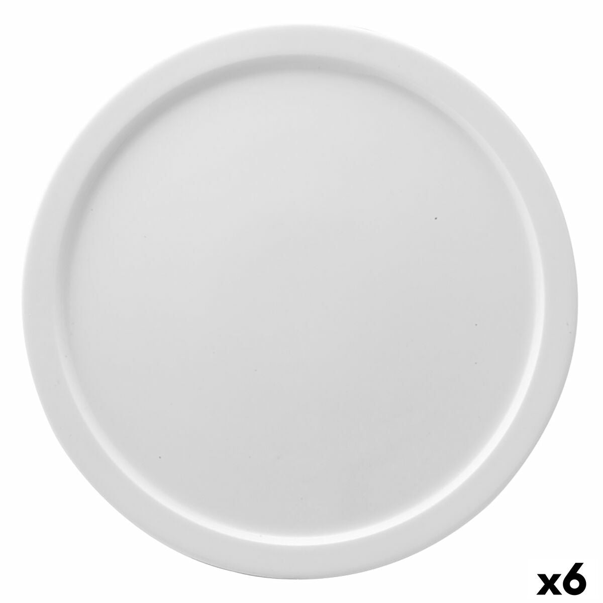 Pizza Plate Ariane Prime Ceramic White Ø 32 cm (6 Units) Ariane