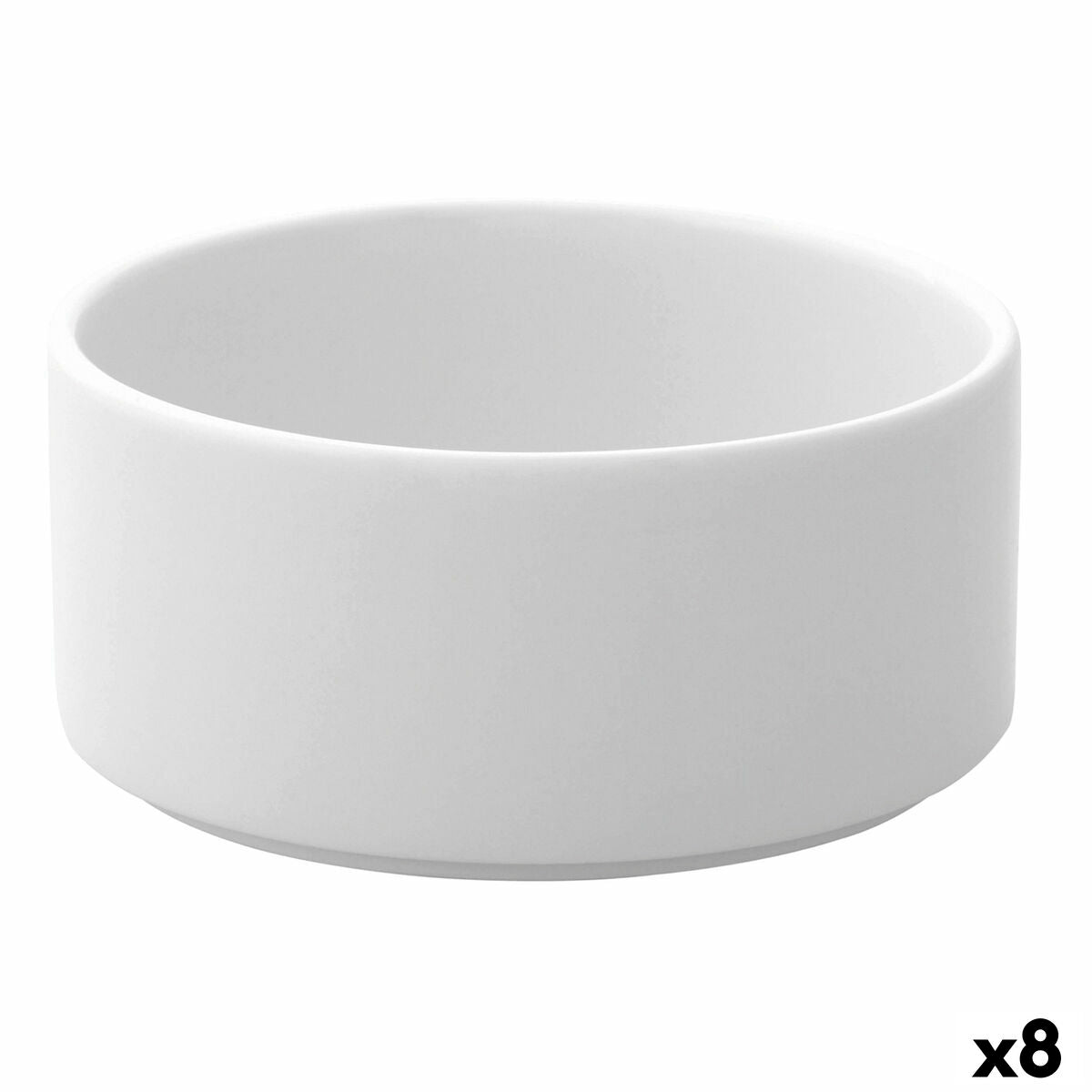 Bowl Ariane Prime Ceramic White (16 cm) (8 Units) Ariane