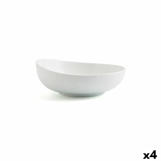 Bowl Ariane Vital Coupe Ceramic White (Ø 18 cm) (4 Units) Ariane