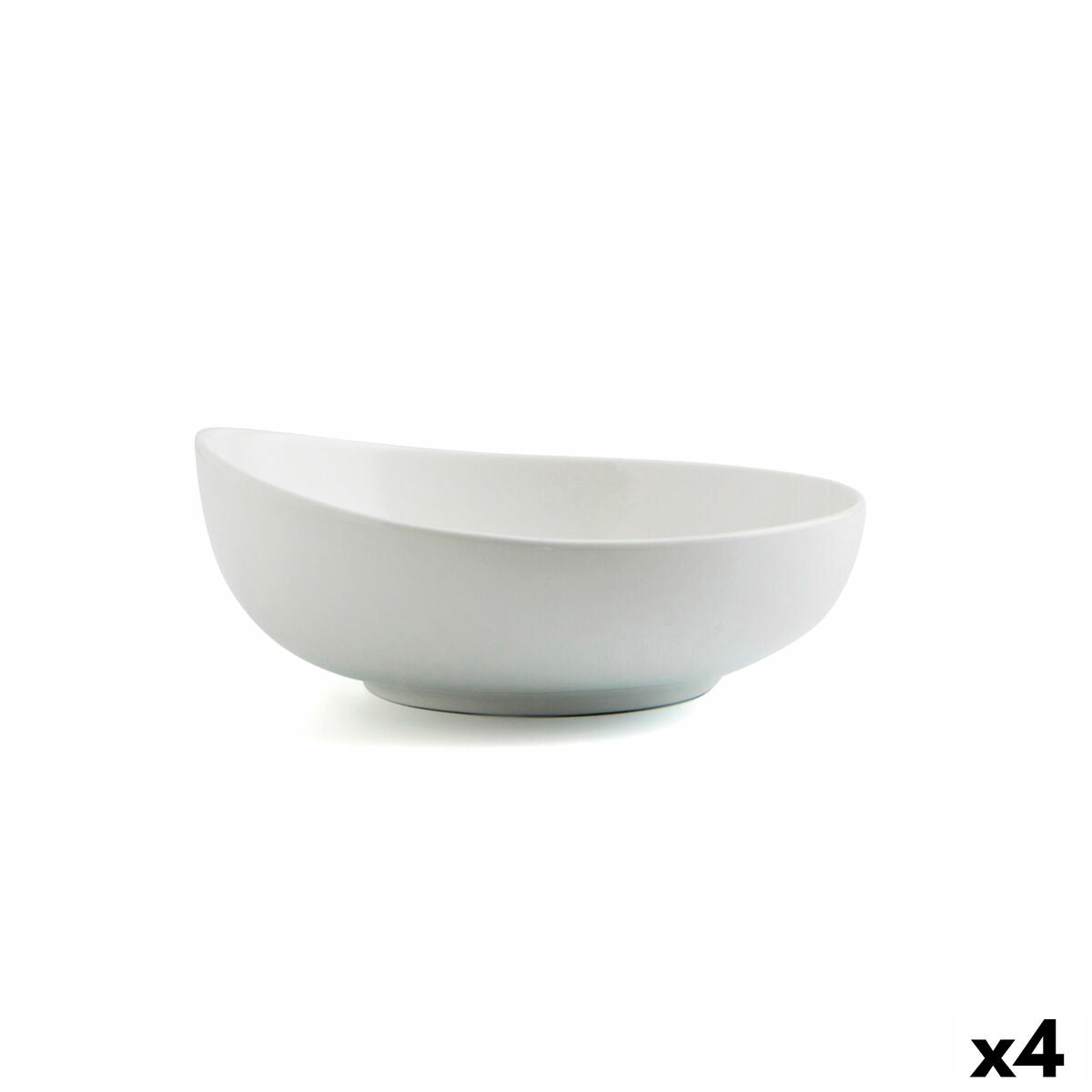 Bowl Ariane Vital Coupe Ceramic White (Ø 21 cm) (4 Units) Ariane