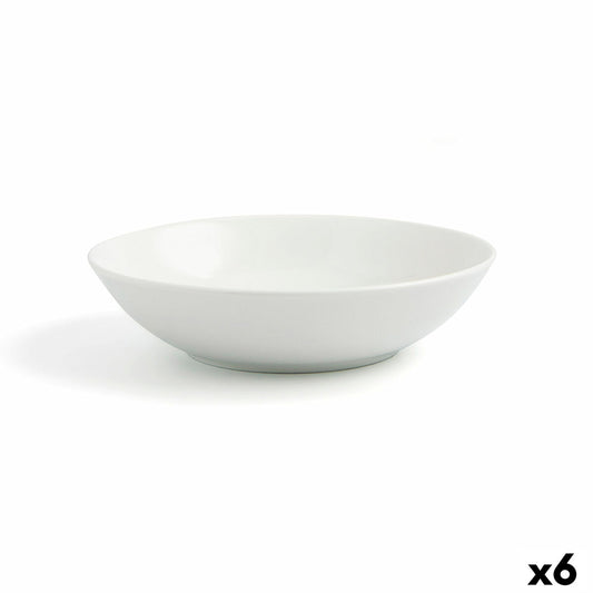 Deep Plate Ariane Vital Coupe White Ceramic Ø 21 cm (6 Units) Ariane