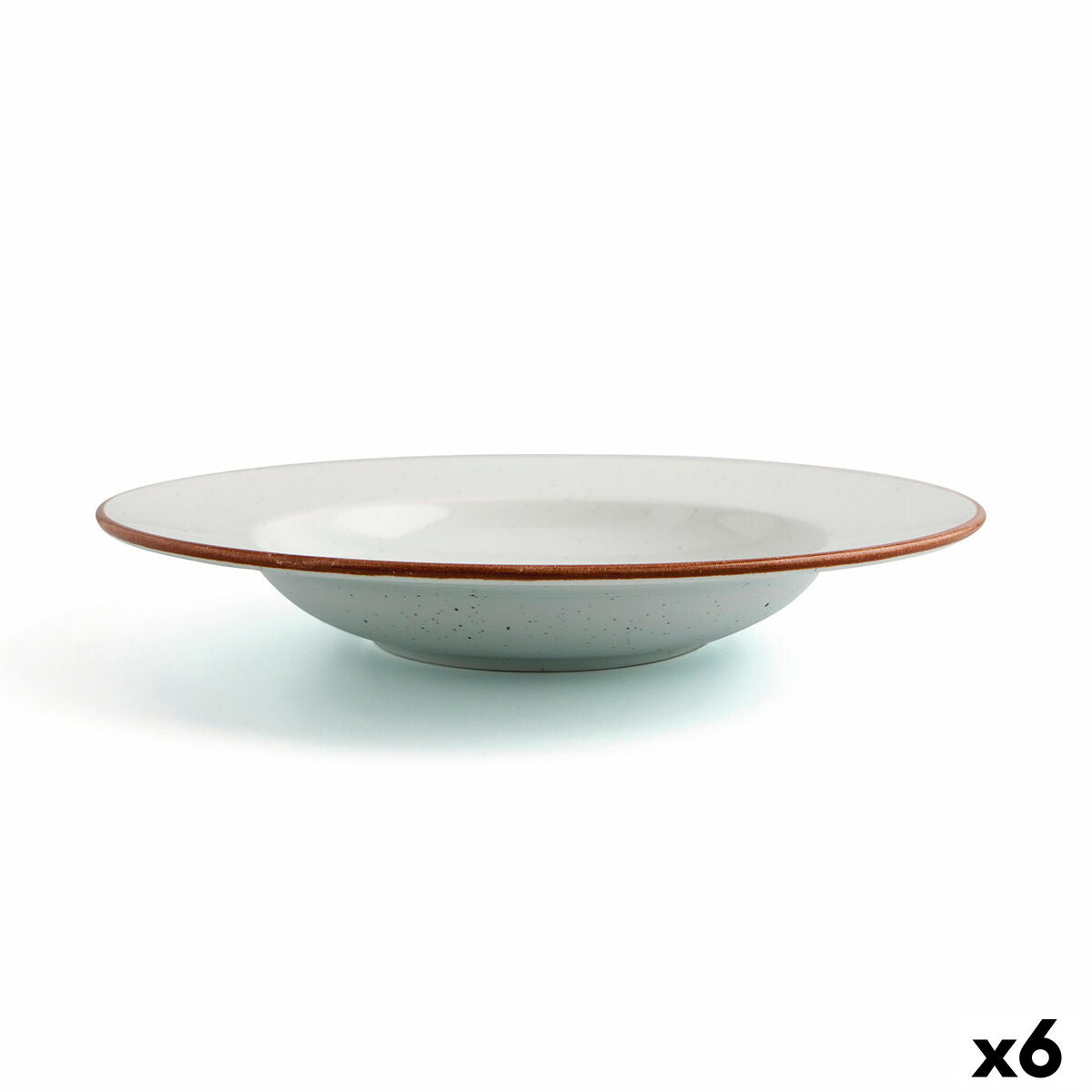 Deep Plate Ariane Terra Ceramic Beige (Ø 26 cm) (6 Units) Ariane