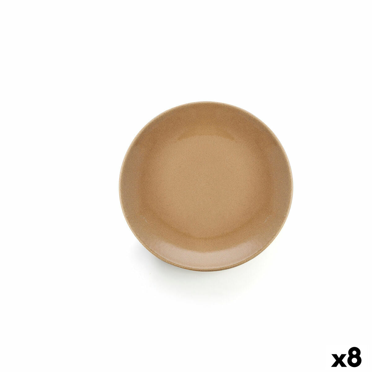 Flat Plate Anaflor Barro Anaflor Beige Ceramic Baked clay (8 Units) Anaflor