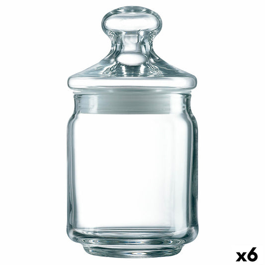 Jar Luminarc Club Transparent Glass 280 ml (6 Units) Luminarc