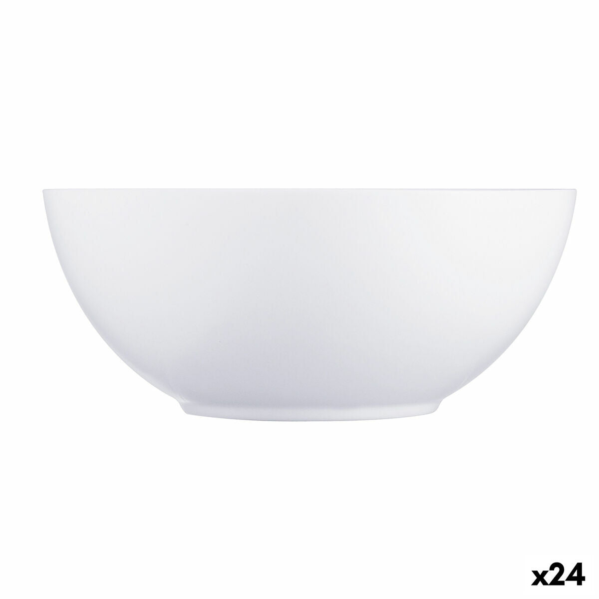 Bowl Luminarc Diwali White Glass Ø 18 cm (24 Units) Luminarc