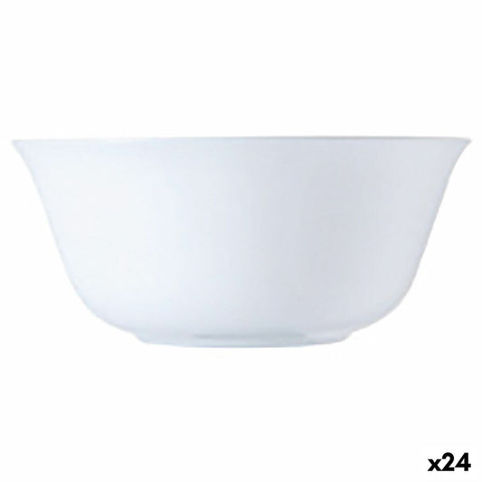 Bowl Luminarc Carine Blanco White Glass 12 cm (24 Units) Luminarc