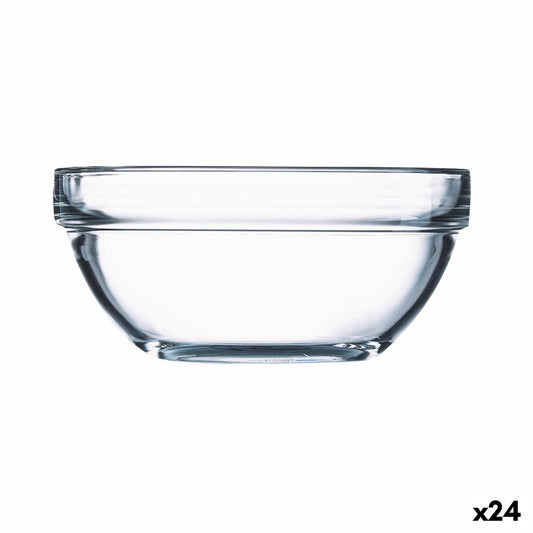 Bowl Luminarc Apilable Transparent Glass Ø 14 cm (24 Units) Luminarc